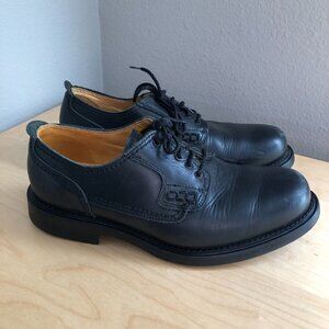 HAVANA JOE Leather Brogue Oxfords